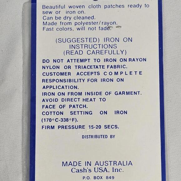 Vintage 4" St. Louis Missouri Iron-on Woven Patch Badge - Picture 5 of 5